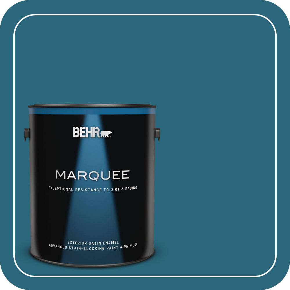 1 gal. #M480-7 Ice Cave Satin Enamel Exterior Paint & Primer price history on PriceWatchPro
