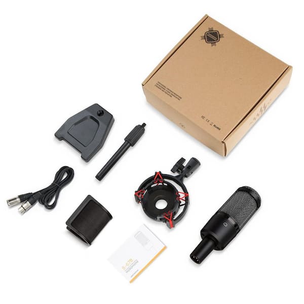 YICHUHAOXI XLR Podcast Microphone Kit Condenser Microphone with