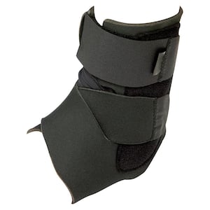 1-Size Adjustable Wraparound Ankle Brace with Straps