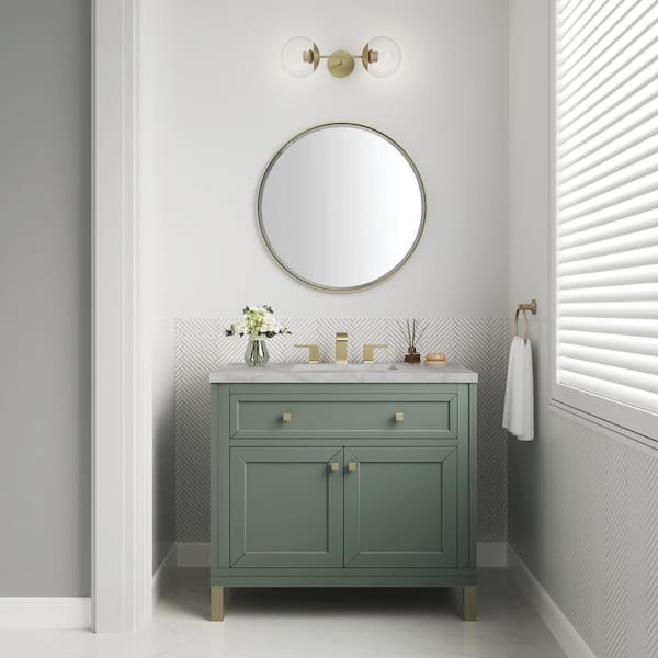 James Martin Vanities Chicago 36.0 in. W x 23.5 in. D x 33.76 in