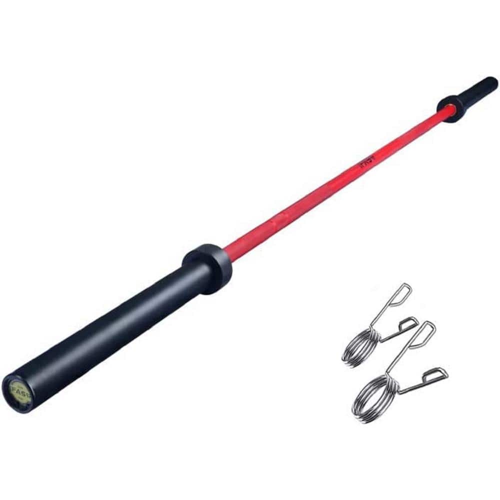 7.2 ft. Red Stainless Steel Olympic Barbell Bar for 2 in. Plates price history on PriceWatchPro
