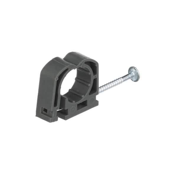 Oatey 1/2 in. Full Pipe Clamp with Nail (10-Pack) 33521 - The Home
