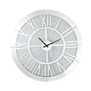 Nowles Faux Diamonds Solid Glam Wall Clock
