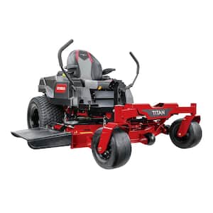 TITAN 54 in. IronForged Deck 26 HP Commercial V-Twin Gas Dual Hydrostatic Zero Turn Riding Mower
