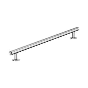 Radius 18 in. (457 mm) Center-to-Center Polished Chrome Appliance Pull