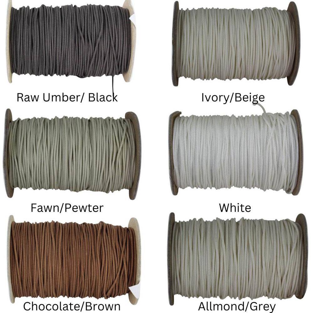 SGT KNOTS 1/16 in. x 300 ft-Polyester Lift Cord-Raw Umber RH-LC ...