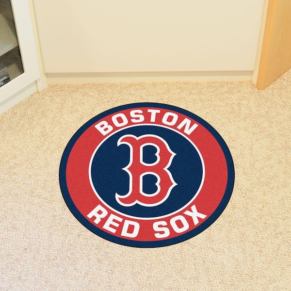 FANMATS MLB Boston Red Sox 2-pc Vinyl Heavy Duty Car Mat, 18x27
