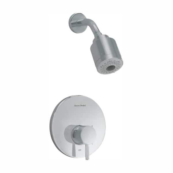 American Standard Serin FloWise Pressure Balance 1-Handle Shower Faucet Trim Kit in Brushed Nickel (Valve Sold Separately)
