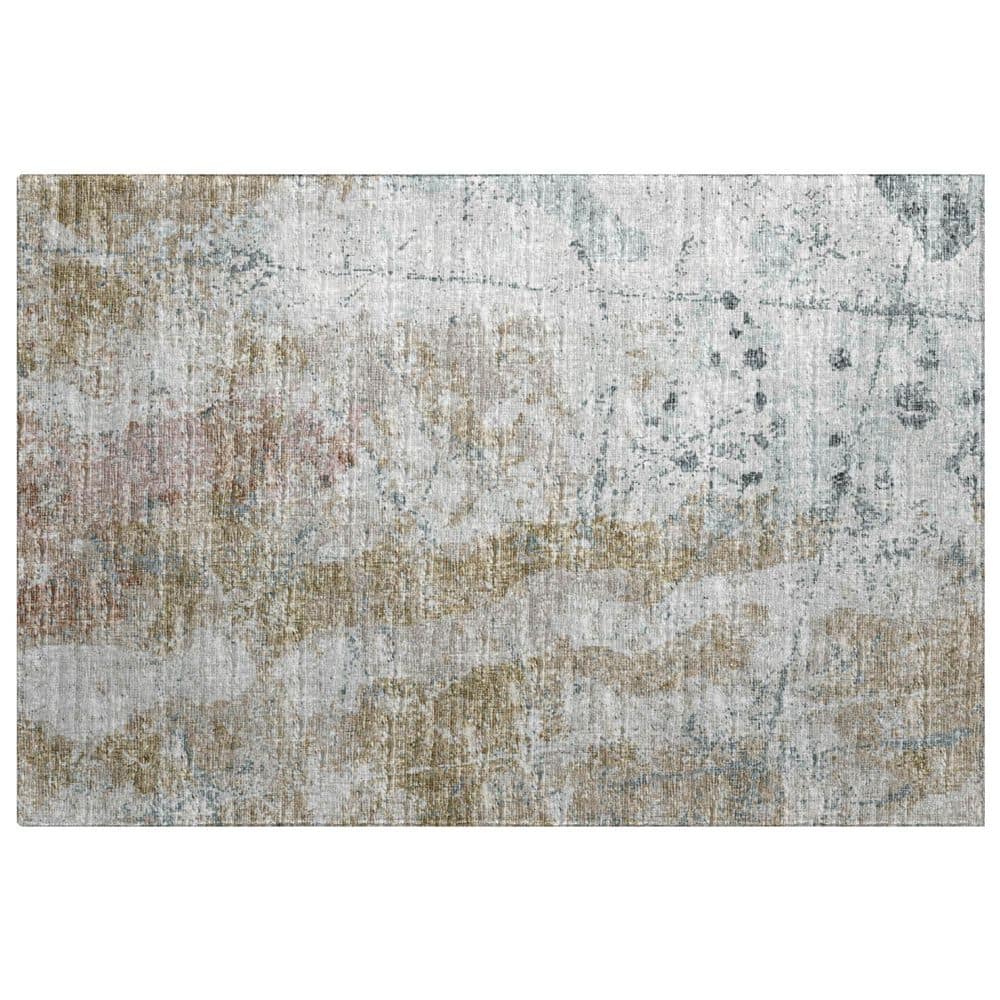 Dream Shag Premium Machine Washable Abstract ADS68 Multi 3 ft. x 4 ft. Area Rug price history on PriceWatchPro