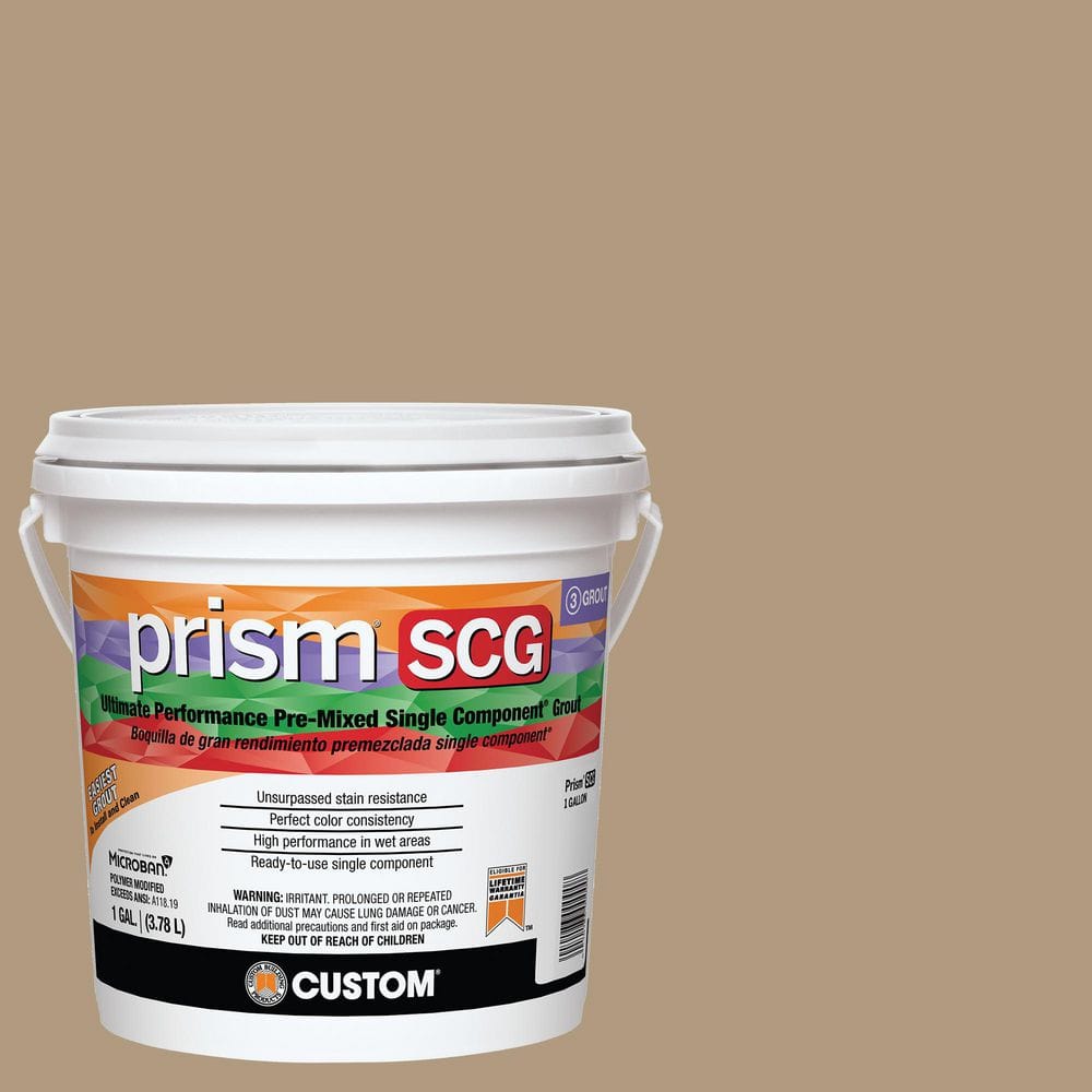 Prism SCG #186 Khaki 1 Gal. Ultimate Performance Pre-Mixed Single Component Grout price history on PriceWatchPro