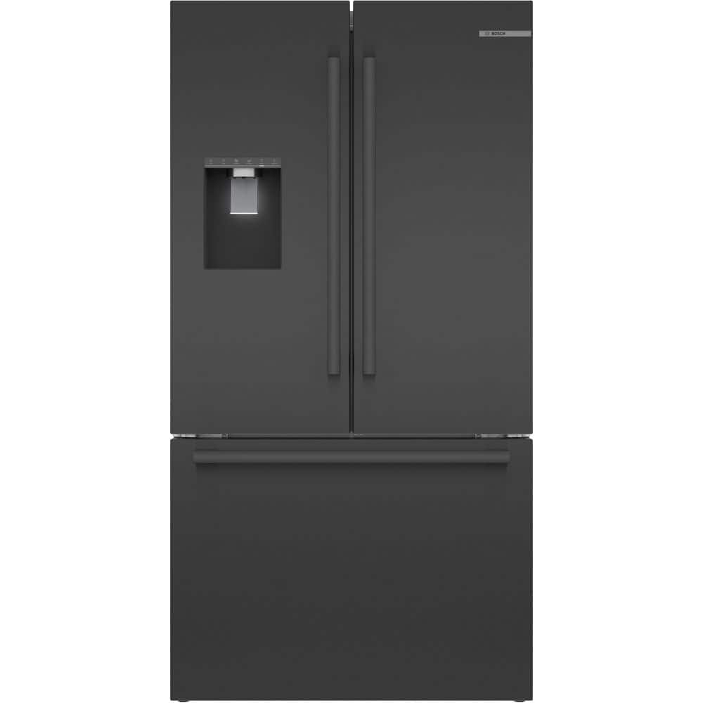 500 Series 36 in. 21.6 cu. ft. Smart Counter Depth French Door Refrigerator,Black Stainless Steel,External Water and Ice price history on PriceWatchPro