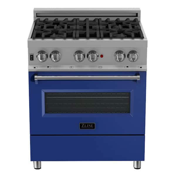 【R&B】Legacy ZLINE Kitchen and Bath 30 in. Legacy Dual Fuel Range with 4