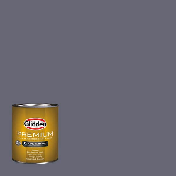 Glidden Premium 1 qt. Alley Cat PPG1043-6 Flat Exterior Latex