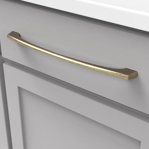 OYX 24Pack 5inch Gold Dresser Handles Brushed Brass Cabinet Pulls