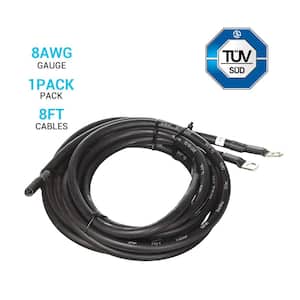 8 ft. 8 AWG Wire Copper Tray Cable Connect Charge Controller and Battery