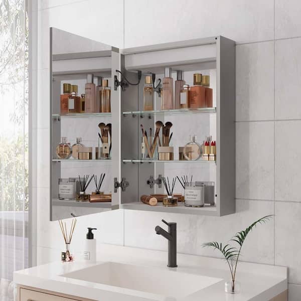 20 in. W x 6 in. D x 28 in. H Bath Vanity Cabinet without