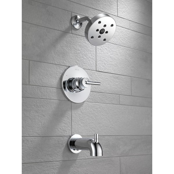 Delta Trinsic 7 in. Non-Diverter Tub Spout in Chrome RP77350 - The