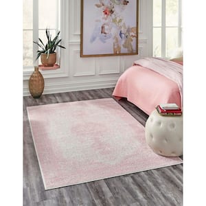 Bromley Midnight Pink 5 ft. x 8 ft. Area Rug