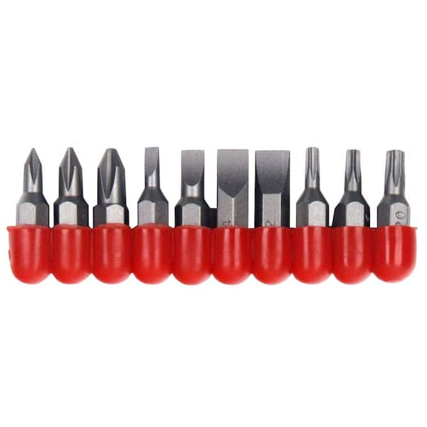 Powerbuilt Screwdriver Bit Set (10-Piece)