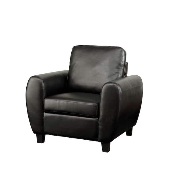 Hatton Black Contemporary Style Living Room Chair