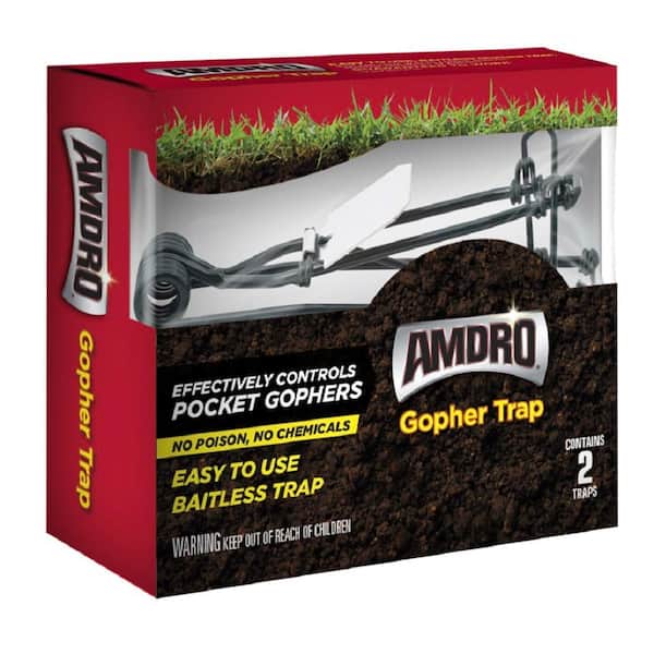 AMDRO Gopher Trap Twin-Pack 100510682 - The Home Depot