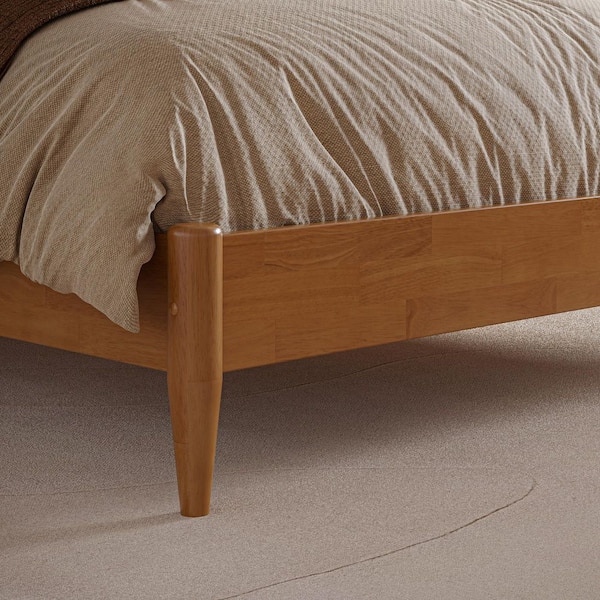 AFI Florence Light Toffee Natural Bronze Solid Wood Frame Full Low