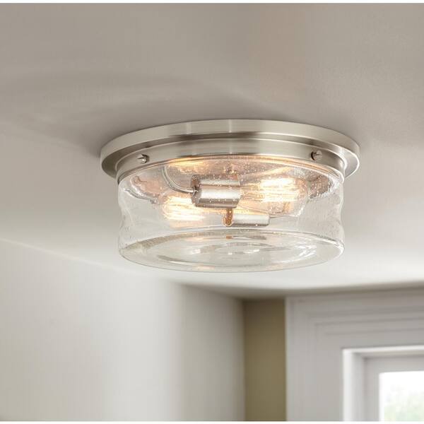 home decorators collection 2 light flush mount