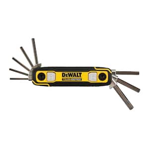DEWALT TOUGHSERIES Torx Folding Locking Hex Key Set (8-Piece