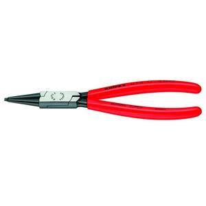 KNIPEX 4421J31SBA Internal Circlip Pliers - 90 Degree Angled Tips, Forged, 1 37/64" To 3 15/16" Capacity