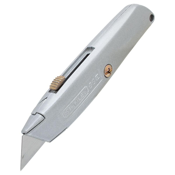 926023-3 Stanley Hobby Knife Blade: 1 9/16 in Blade Lg, 0.5 mm