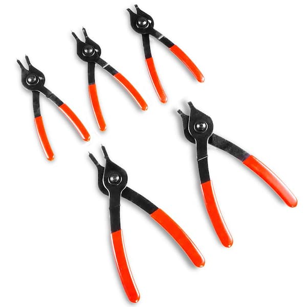 GEARWRENCH Double X Internal & External Snap Ring Pliers Set (2-Piece)  82110 - The Home Depot