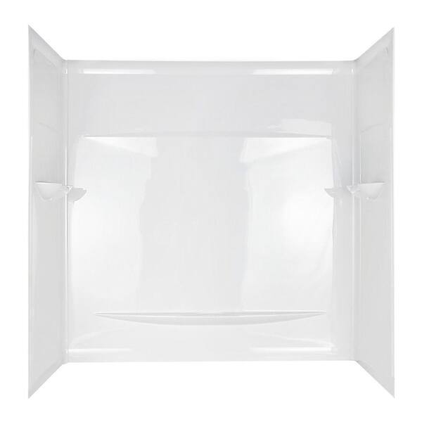 Unbranded Admiration Bathtub Wall Set in White