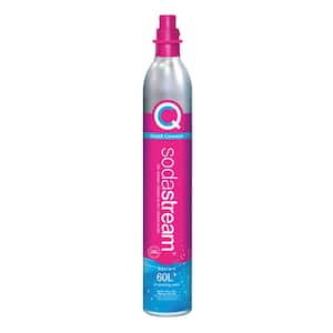 Quick Connect Pink 60L C02 Refill Cartridges for Carbonated Soda Makers