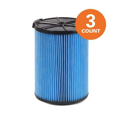 ridgid vacuums pleated hepa