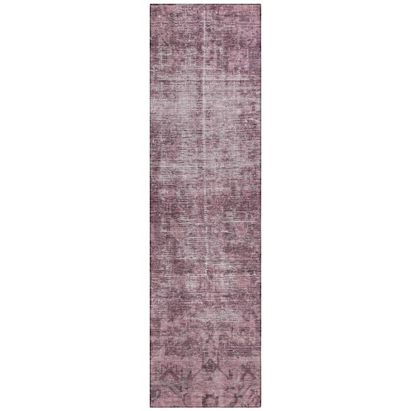 Chantille Machine Washable Indoor/Outdoor Abstract ACN1228 Merlot 2 ft. 3 in. x 7 ft. 6 in. Area Rug
