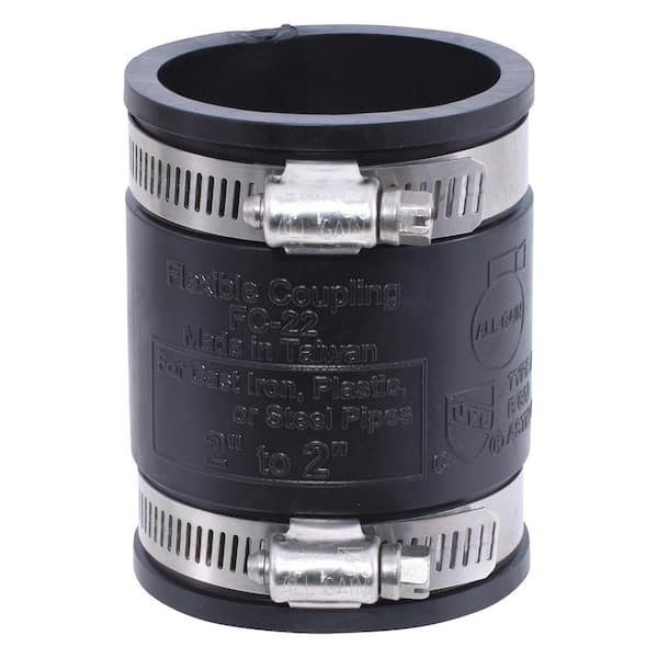 EASTMAN 2 in. x 2 in. PVC Mechanical Coupling