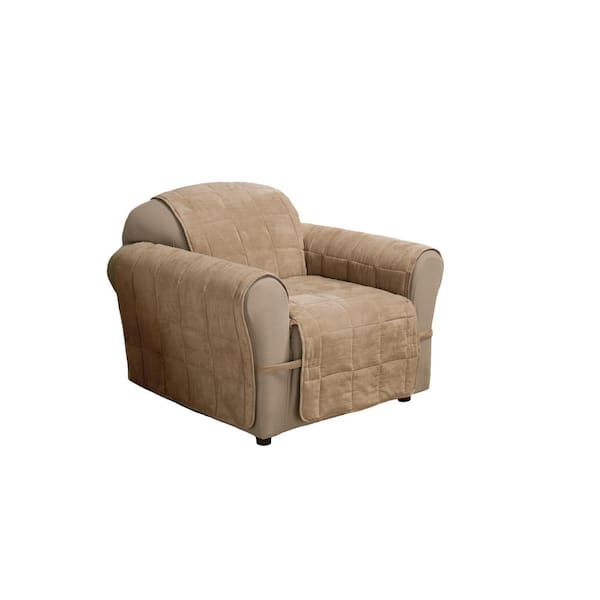 Innovative Textile Solutions Natural Ultimate Faux Suede Chair Protector