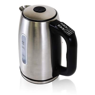 Hamilton Beach 5-Cup Stainless Steel Cord Free Electric Gooseneck Kettle  40899 - The Home Depot