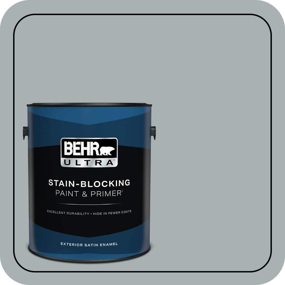 1 gal. #730F-4 Flint Smoke Satin Enamel Exterior Paint & Primer price history on PriceWatchPro