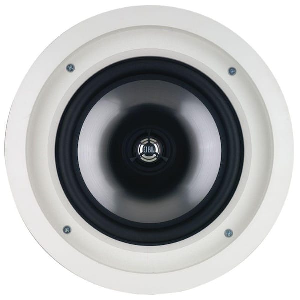 Leviton Architectural Edition Powered by JBL 100-Watt 8 in. In-Ceiling Speaker, White