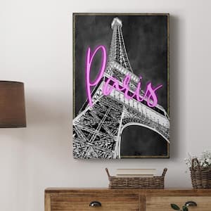 Neon Nights In Paris By Wexford Homes Unframed Giclee Home Art Print 12 in. x 8 in. .