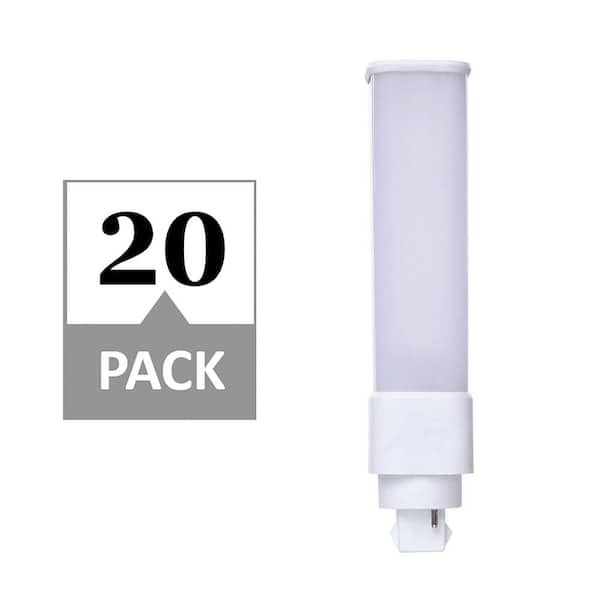 Simply Conserve 26-Watt Equivalent CFLNI Horizontal G24D PL LED Light Bulb in Daylight (20-Pack)