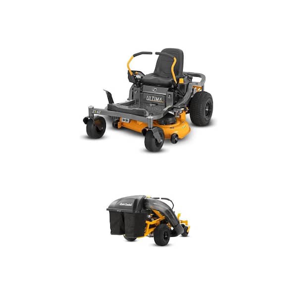 Ultima ZT1 42 in. Zero Turn Mower with 42/46 in. Double Bagger Combo