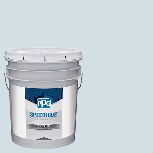 SPEEDHIDE 5 gal. PPG1152-2 Breakwater Satin Exterior Paint