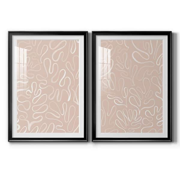 Wexford Home Matisse Pieces III by Wexford Homes 2 Pieces Framed Abstract Paper Art Print 30.5 in. x 22.5 in.