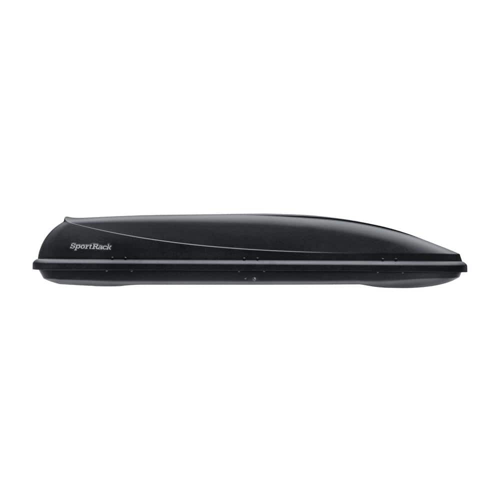 Black 11 cu. ft. ABS Plastic Roof-Mount Cargo Box