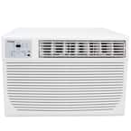 12,000 BTU Window Air Conditioner with Heat and Remote in White