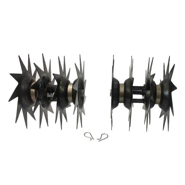 Mantis Aerator Attachment For Mantis 16 In Extra Wide Tiller 4265 The Home Depot