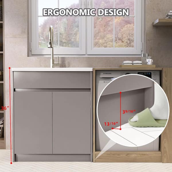 Zeafive All-in-One 30 in. W x 22 in. D x 36 in. H Drop-in