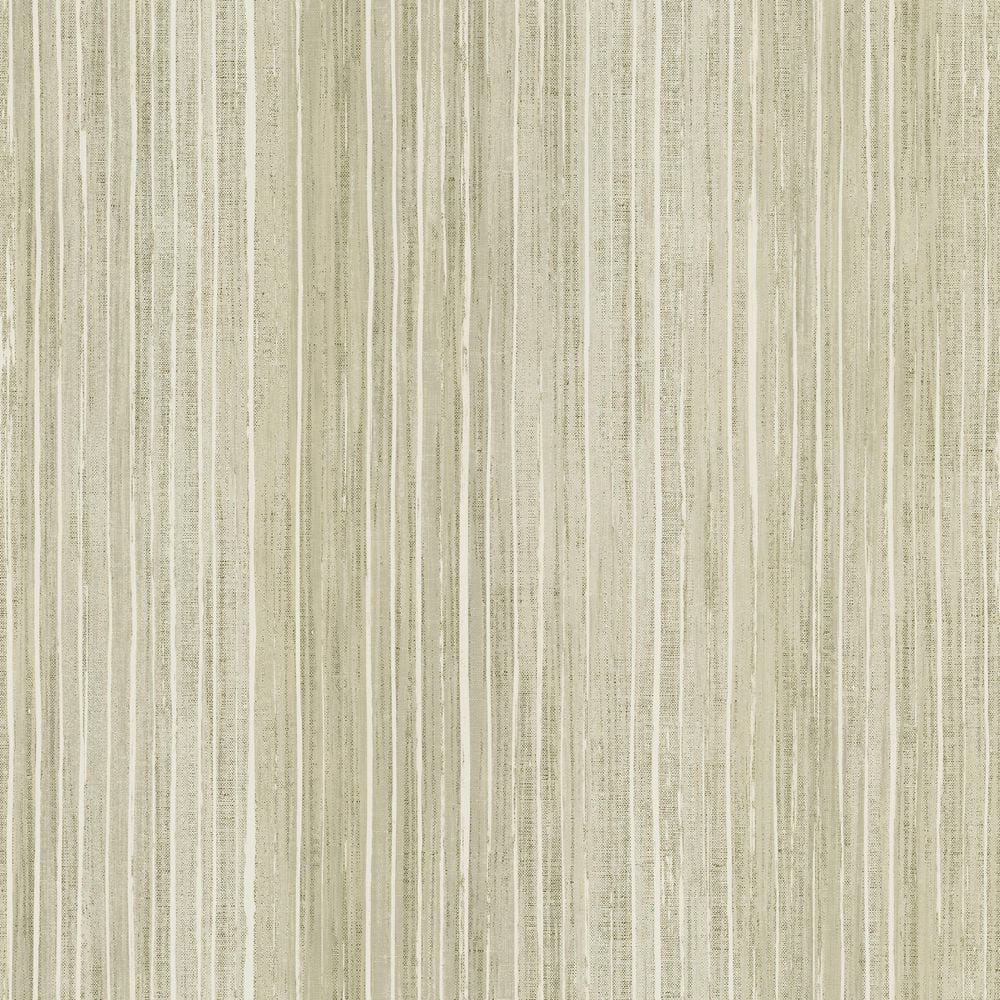 Elegance Collection Cream/White Vertical Stripe Shimmer Finish Non-Pasted N